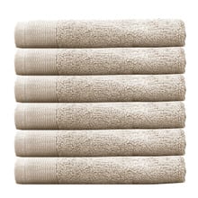 Elvire Cotton Face Washers (Set of 6)
